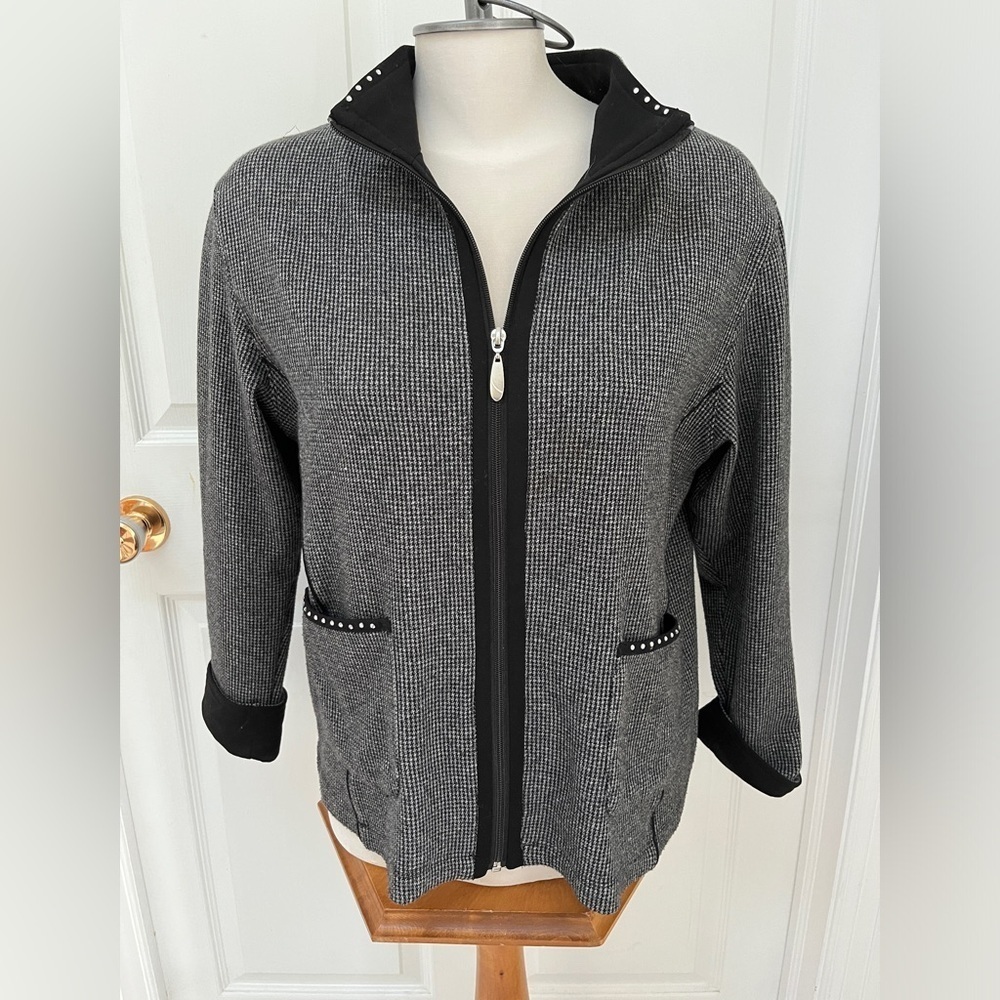 Allison Daley full zip blazer/jacket size petite medium